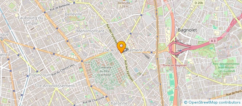 localisation de l'entreprise LIFT ARCHITECTURE  PARIS