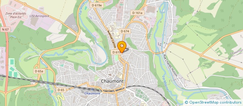 localisation de l'entreprise LIFT - AUTO à CHAUMONT