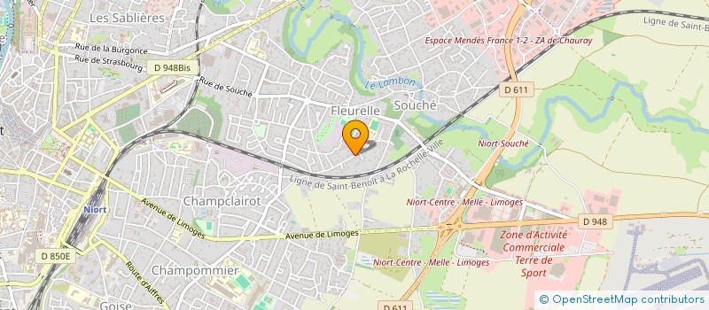 localisation de l'entreprise LIFT CONSEIL à NIORT