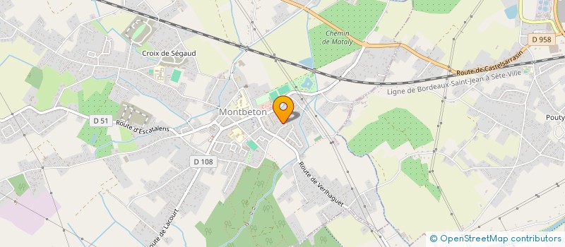 localisation de l'entreprise LIFT'R  MONTBETON