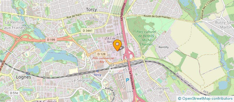 localisation de l'entreprise LIFTASUD à TORCY