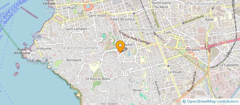 localisation de l'entreprise LIFTIA à MARSEILLE