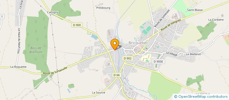 localisation de l'entreprise LIFTING AUTO  BRICQUEBEC-EN-COTENTIN