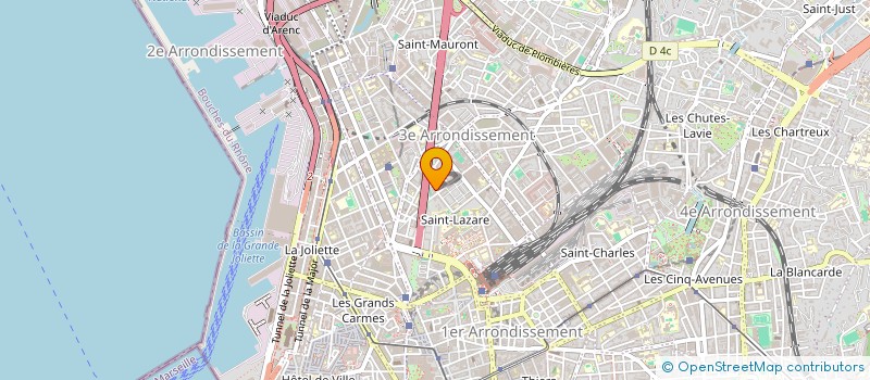 localisation de l'entreprise LIFTING BATIMENT à MARSEILLE