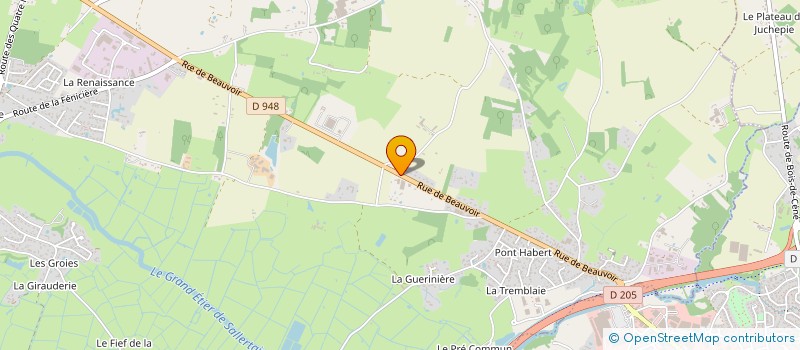 localisation de l'entreprise LIFTING CAR à SALLERTAINE