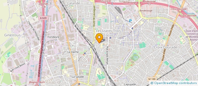 localisation de l'entreprise LIFTING PIECES AUTO 31 à TOULOUSE