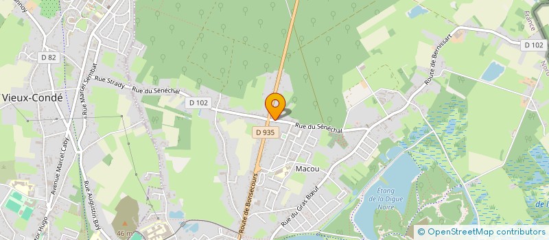 localisation de l'entreprise LIFTING SERVICES à CONDE-SUR-L'ESCAUT