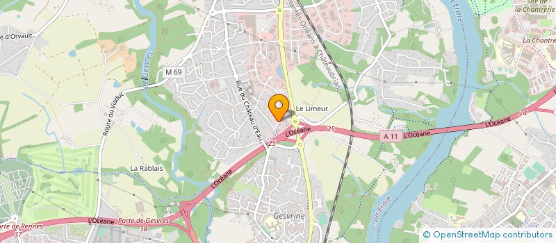localisation de l'entreprise LIFTOP à GRANDCHAMP-DES-FONTAINES