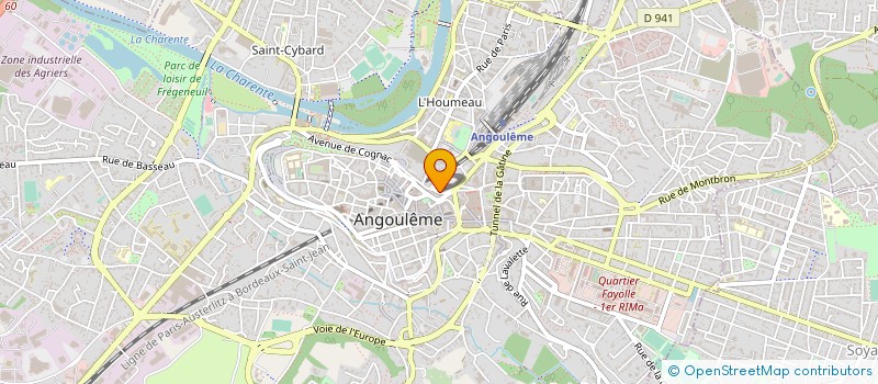 localisation de l'entreprise LIG2P à ANGOULEME