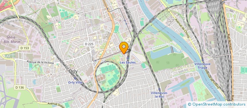 localisation de l'entreprise LIGA INVESTISSEMENT  ORLY