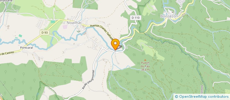 localisation de l'entreprise LIGAMS TARN  NOAILHAC