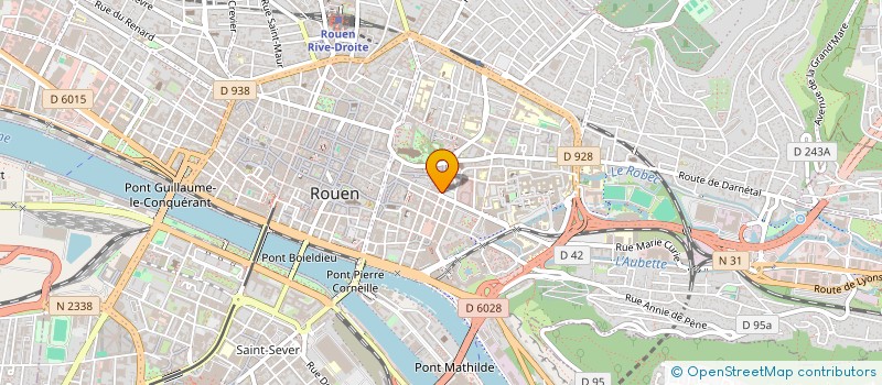 localisation de l'entreprise LIGARTH à ROUEN