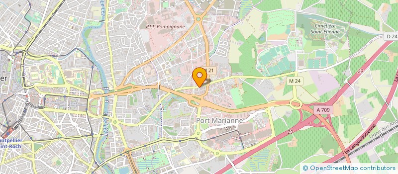 localisation de l'entreprise LIGAUX à MONTPELLIER