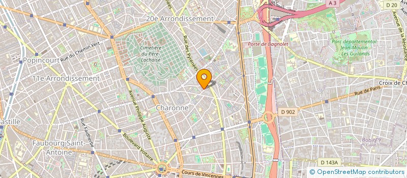 localisation de l'entreprise LIGEN  PARIS