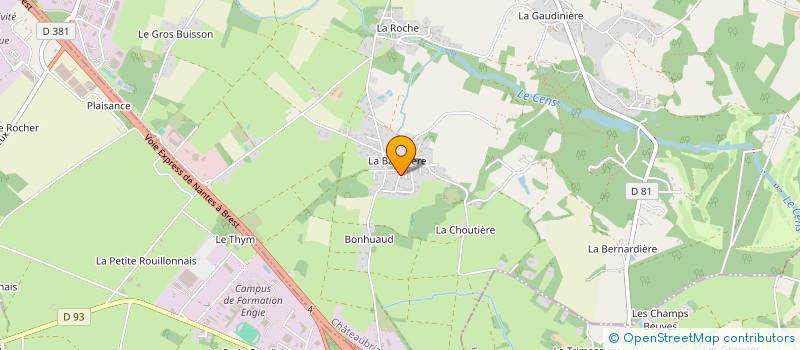 localisation de l'entreprise LIGEO à VIGNEUX-DE-BRETAGNE