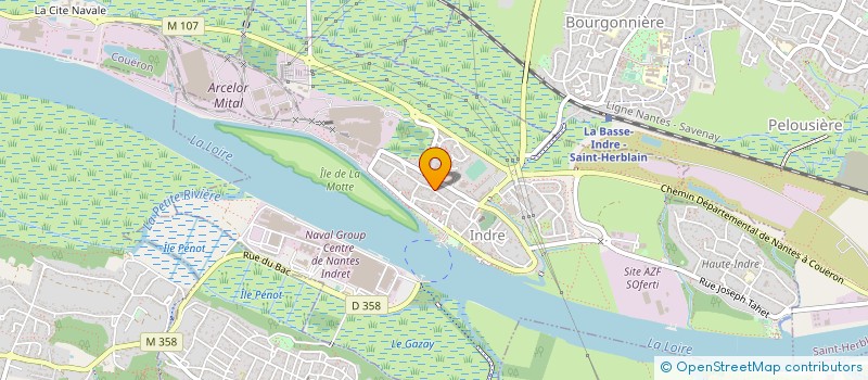 localisation de l'entreprise LIGER INVESTISSEMENT  INDRE