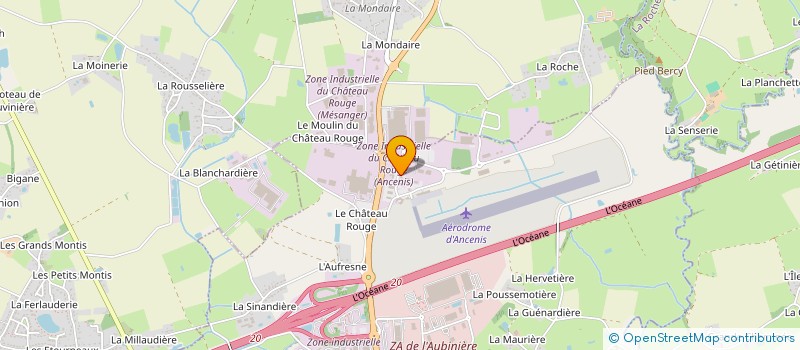 localisation de l'entreprise LIGER LE GROUPEMENT D'EMPLOYEURS DU PAYS D'ANCENIS à ANCENIS-SAINT-GEREON
