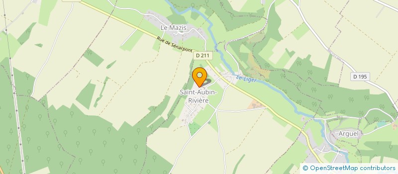 localisation de l'entreprise LIGER SPORT NATURE  SAINT-AUBIN-RIVIERE