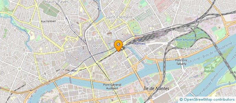 localisation de l'entreprise LIGERIENNE D INVESTISSEMENTS à NANTES