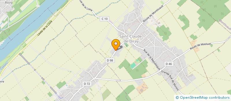 localisation de l'entreprise LIGERIS INVEST  SAINT-CLAUDE-DE-DIRAY