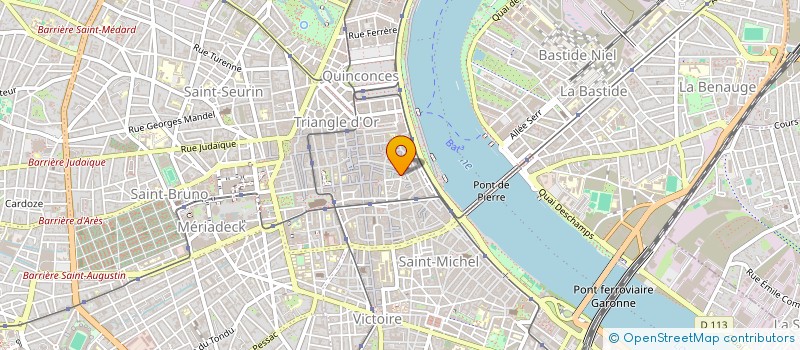 localisation de l'entreprise LIGHT 38-237 à BORDEAUX