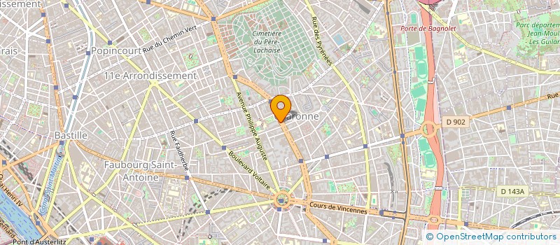 localisation de l'entreprise LIGHT à PARIS
