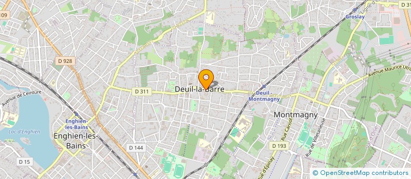 localisation de l'entreprise LIGHT CONNECTION à DEUIL-LA-BARRE