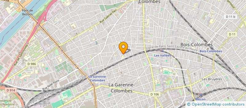 localisation de l'entreprise LIGHT DESIGN CORPORATION  COLOMBES