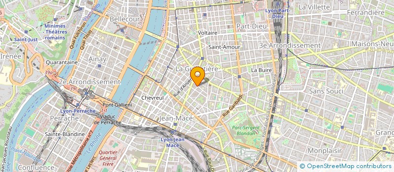 localisation de l'entreprise LIGHT DISTRIBUTION  LYON