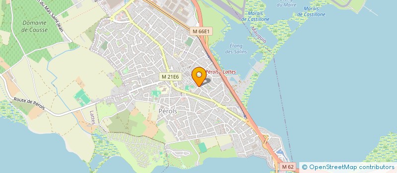 localisation de l'entreprise LIGHT EVENEMENT  PEROLS