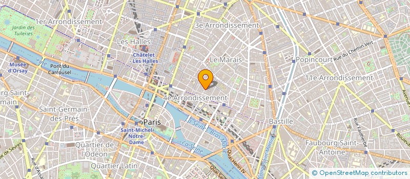 localisation de l'entreprise LIGHT IT UP à PARIS