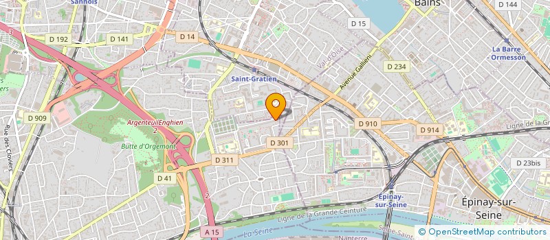 localisation de l'entreprise LIGHT NATION PRODUCTION  ARGENTEUIL