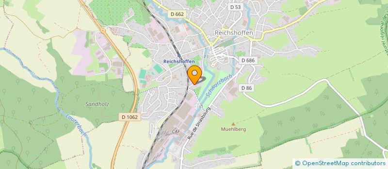 localisation de l'entreprise LIGHT ON LED  GUNDERSHOFFEN