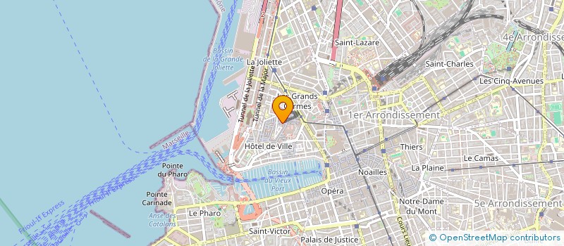 localisation de l'entreprise LIGHT ON YOGA  MARSEILLE