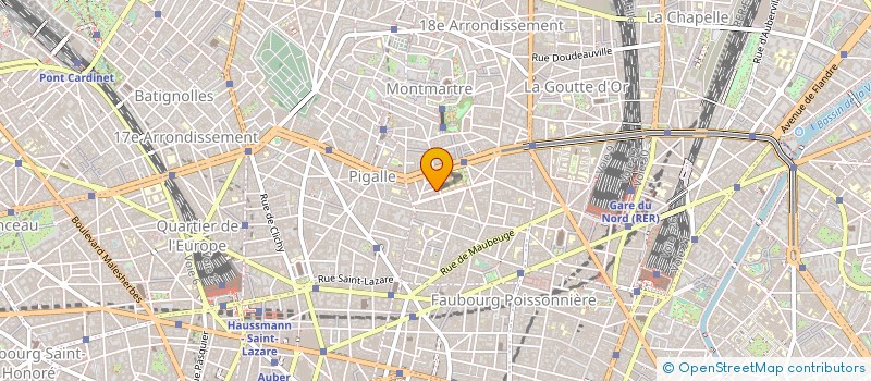 localisation de l'entreprise LIGHT OPTIC à PARIS