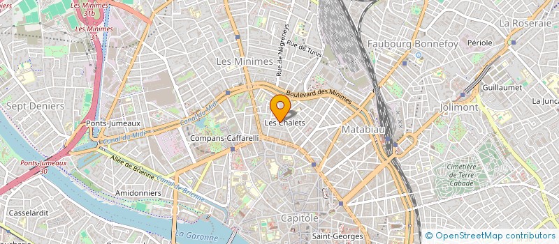 localisation de l'entreprise LIGHT SPACE à TOULOUSE