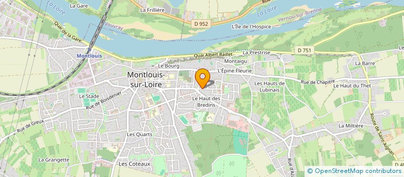 localisation de l'entreprise LIGHT TELECOM CONNECT  MONTLOUIS-SUR-LOIRE