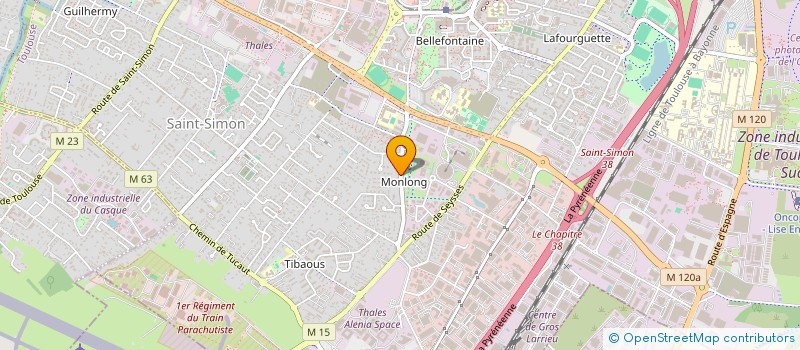 localisation de l'entreprise LIGHTCOM à TOULOUSE