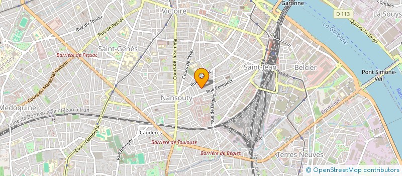 localisation de l'entreprise LIGHTEN UP à BORDEAUX