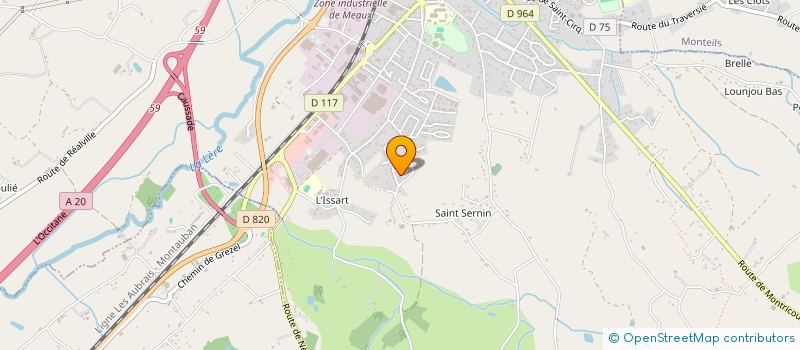 localisation de l'entreprise LIGHTING  SAINT-CIRQ