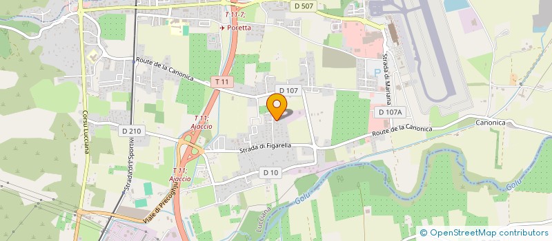 localisation de l'entreprise LIGHTING CREATION  LUCCIANA