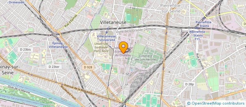 localisation de l'entreprise LIGHTING SOLUTIONS à VILLETANEUSE