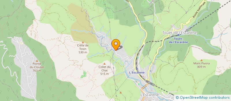 localisation de l'entreprise LIGHTING WORKS  L'ESCARENE