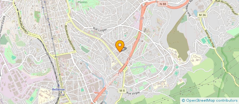 localisation de l'entreprise LIGHTLAB.IO  SAINT-ETIENNE