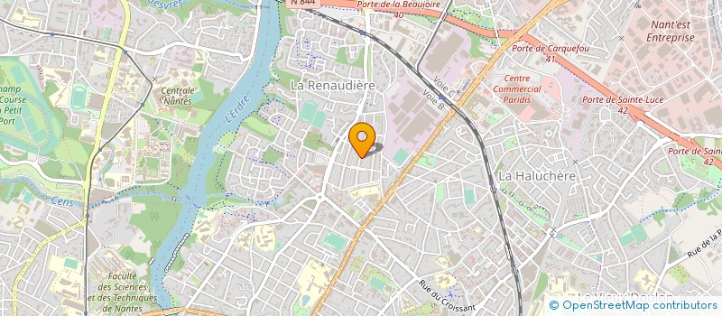 localisation de l'entreprise LIGHTMAKERS à NANTES