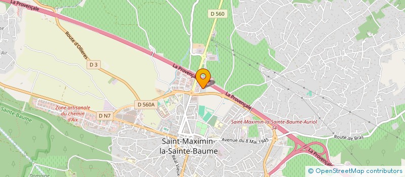 localisation de l'entreprise LIGHTNING CLEAN à SAINT-MAXIMIN-LA-SAINTE-BAUME