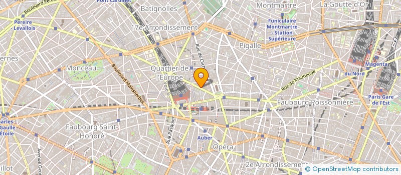 localisation de l'entreprise LIGHTNING PROTECTION FRANCE à PARIS