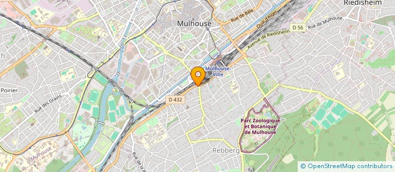 localisation de l'entreprise LIGHTSPAN FRANCE  MULHOUSE