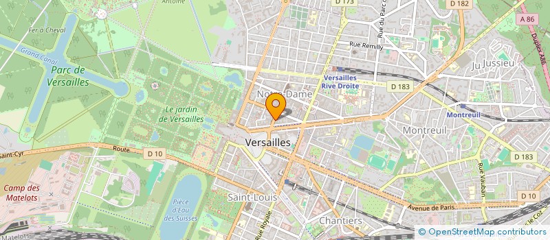 localisation de l'entreprise LIGHTSPEED à VERSAILLES