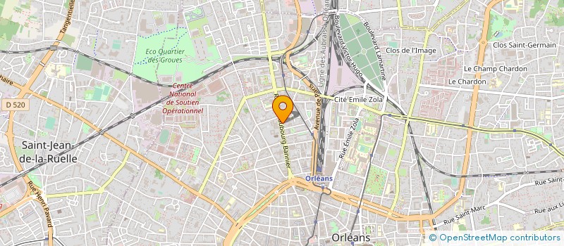 localisation de l'entreprise LIGHTUP CONSULTING à ORLEANS